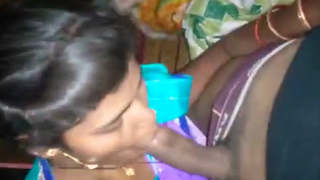 Desi Bhabhi's sensual oral skills in the village