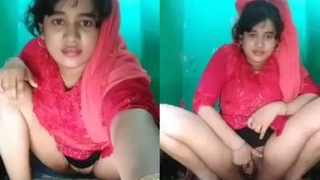 A recently married woman shares intimate photos with her ex-lover