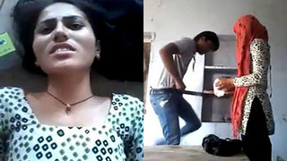 Indian slut gets brutally anal pounded