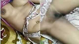 Sleeping Wife with Big Tits Pussy Record Husband