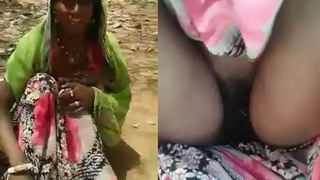 Village belle from India reveals her intimate parts